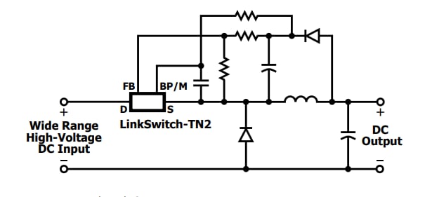 Application Circuit Diagram - onsemi FAN6921BMR PFC & PWM Controllers